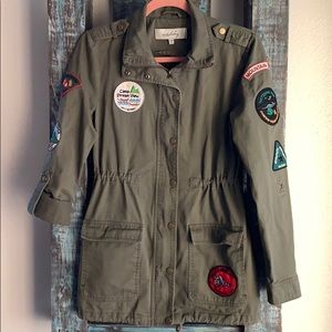 RARE SEBBY Camp Host Military Jacket